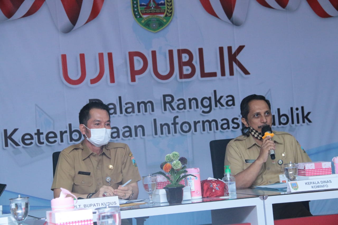 Presentasi Uji Publik PPID Pemerintah Kabupaten Kudus 
