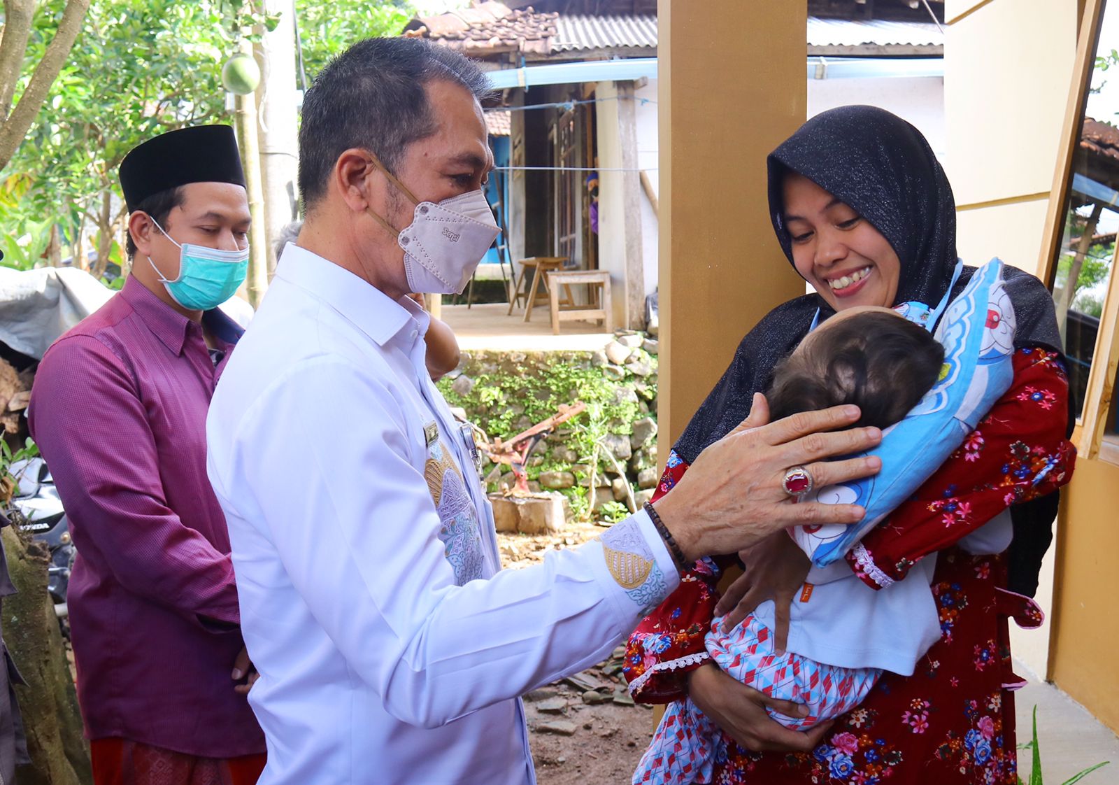 Berempati, Hartopo Beri Dukungan Moral dan Bantuan untuk Alwi