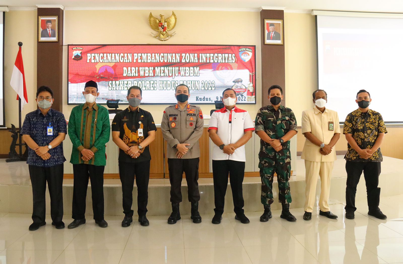 Bupati Nantikan Reformasi Birokrasi Polres Kudus