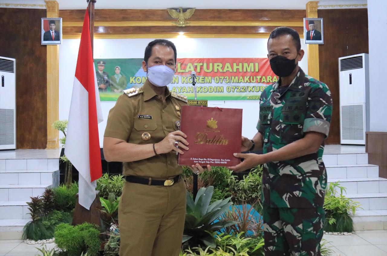 Danrem Pamitan, Bupati Kenang Sinergitas dalam Penanganan Covid-19