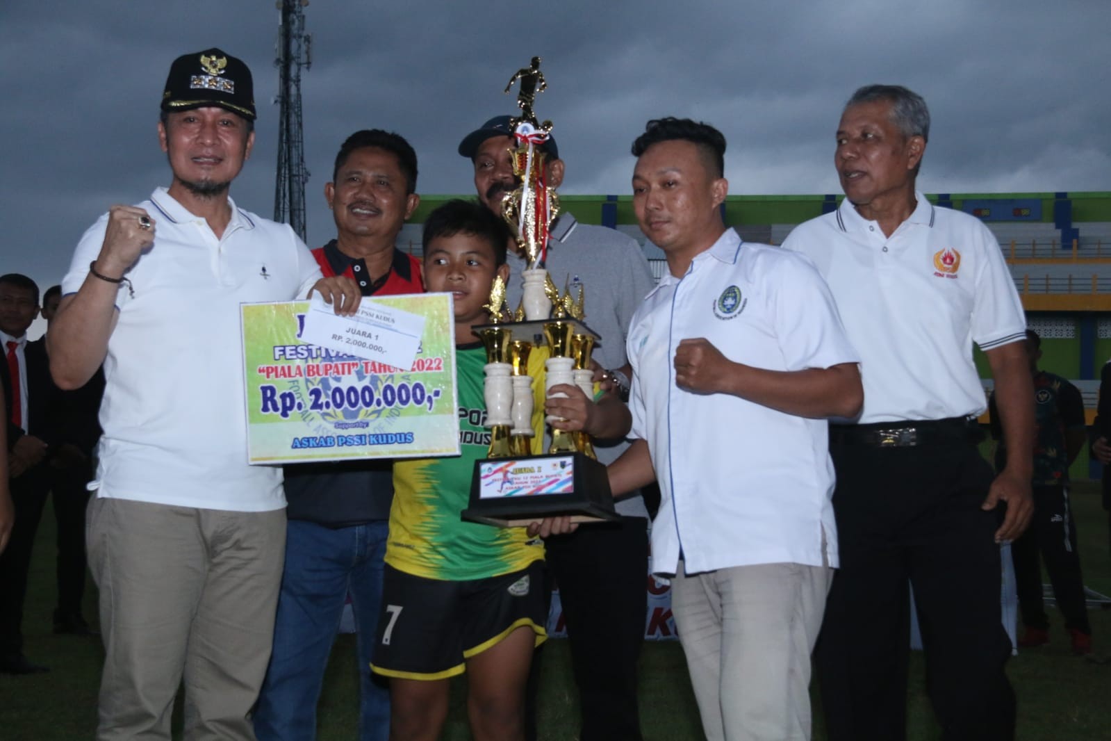 Bupati Dukung ASKAB PSSI Kudus Seleksi Pemain Potensial Melalui Turnamen SSB