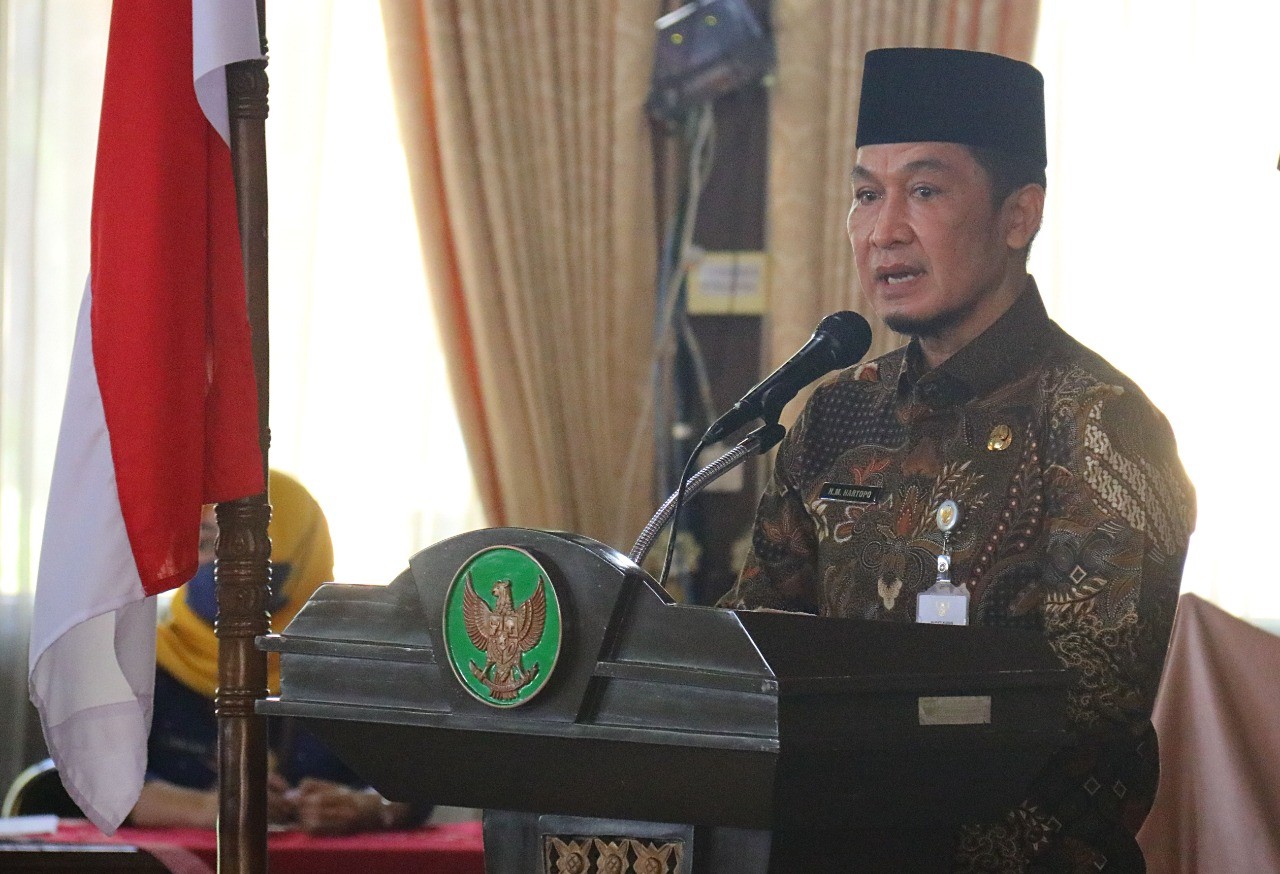 Lepas CJH Pamungkas, Bupati Hartopo Ingatkan Cuaca Panas