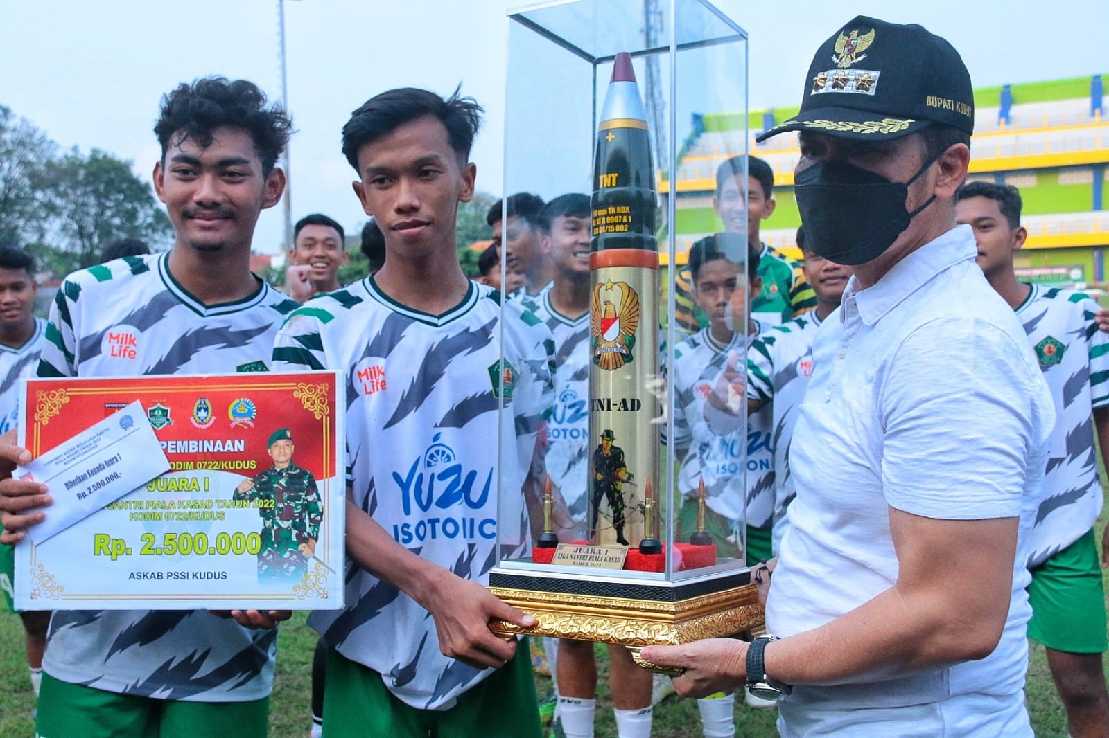 Bupati Kudus Dukung Pemain Berkompeten Perkuat Persiku Junior