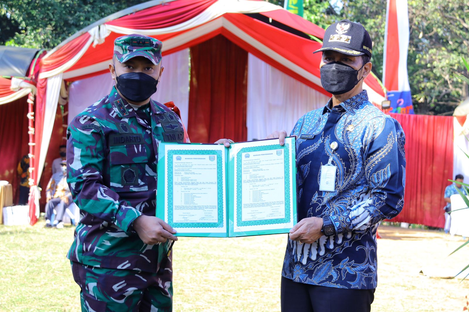 Buka Kegiatan TMMD, Hartopo : Perlu Sinergi Bersama Dalam Mengatasi Persoalan Bangsa 