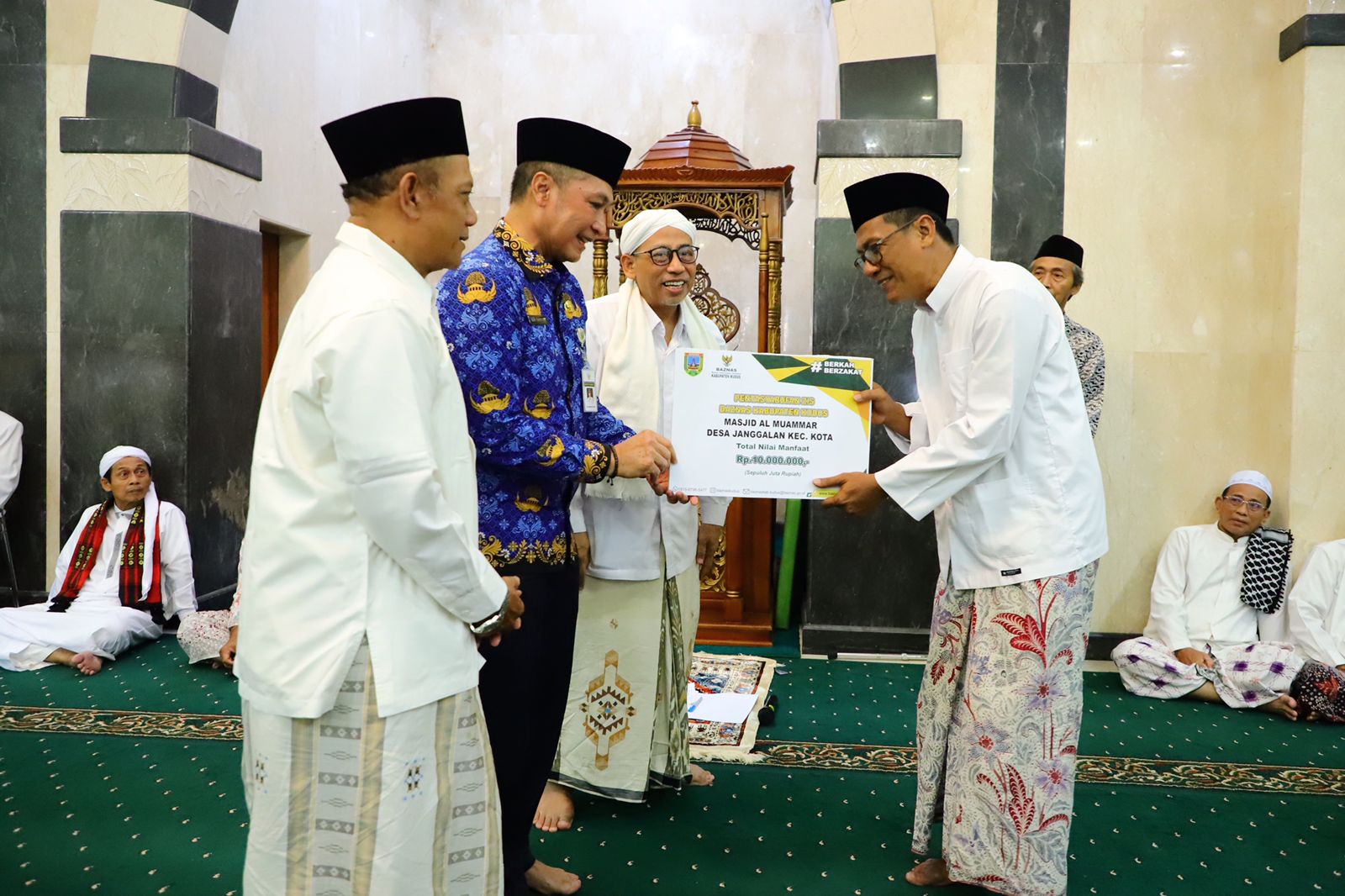 Bupati Hartopo : Masjidnya Sudah Nyaman, Semoga Jemaahnya Makin Banyak