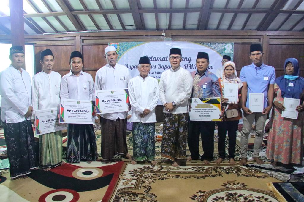 Peduli Pendidikan Ponpes, Bupati Hartopo : Urusan Keagamaan Masuk Skala Prioritas