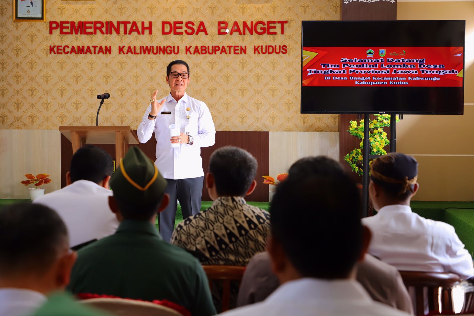 Bupati Hartopo Optimis Desa Banget Juara Lomba Desa Tingkat Jateng