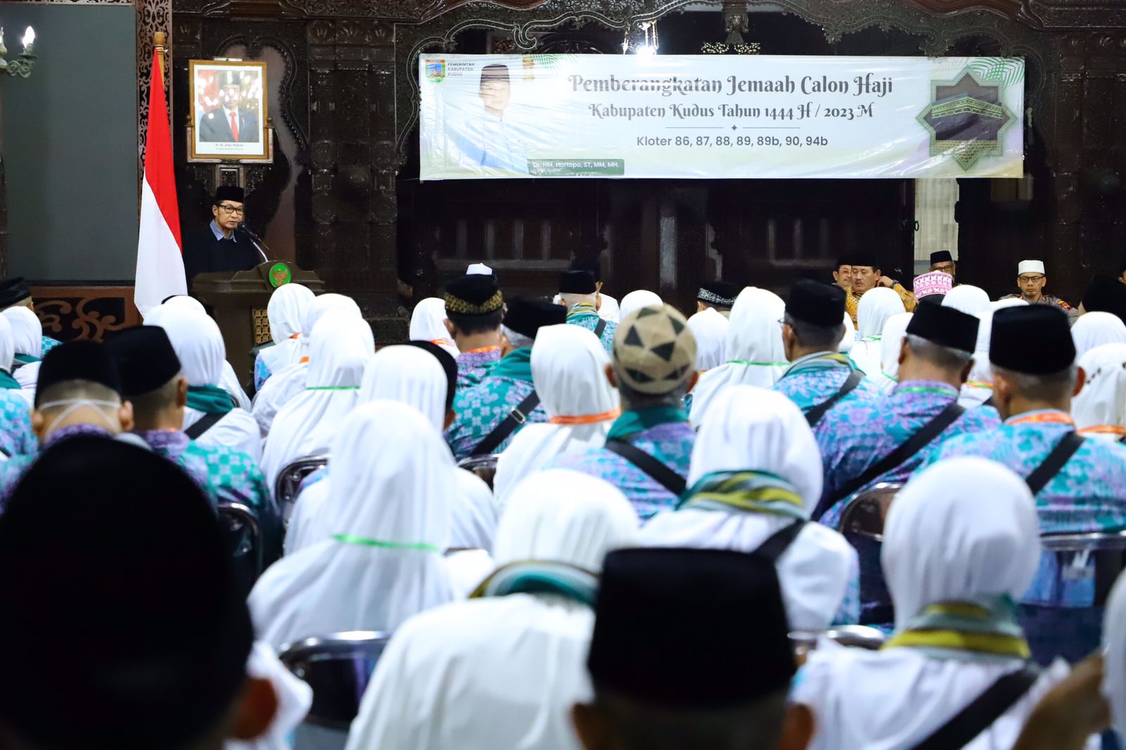 Jaga Kondisi Tubuh, Bupati Hartopo Ingatkan Calon Jemaah Haji Bawa Obat-Obatan Pribadi