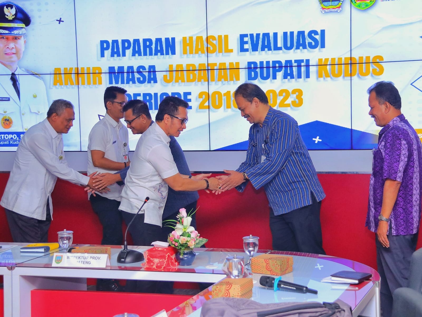 Evaluasi AMJ Bupati Kudus, Kinerja Hartopo Dinilai 'Sangat Baik' Oleh Inspektorat Provinsi Jawa Tengah