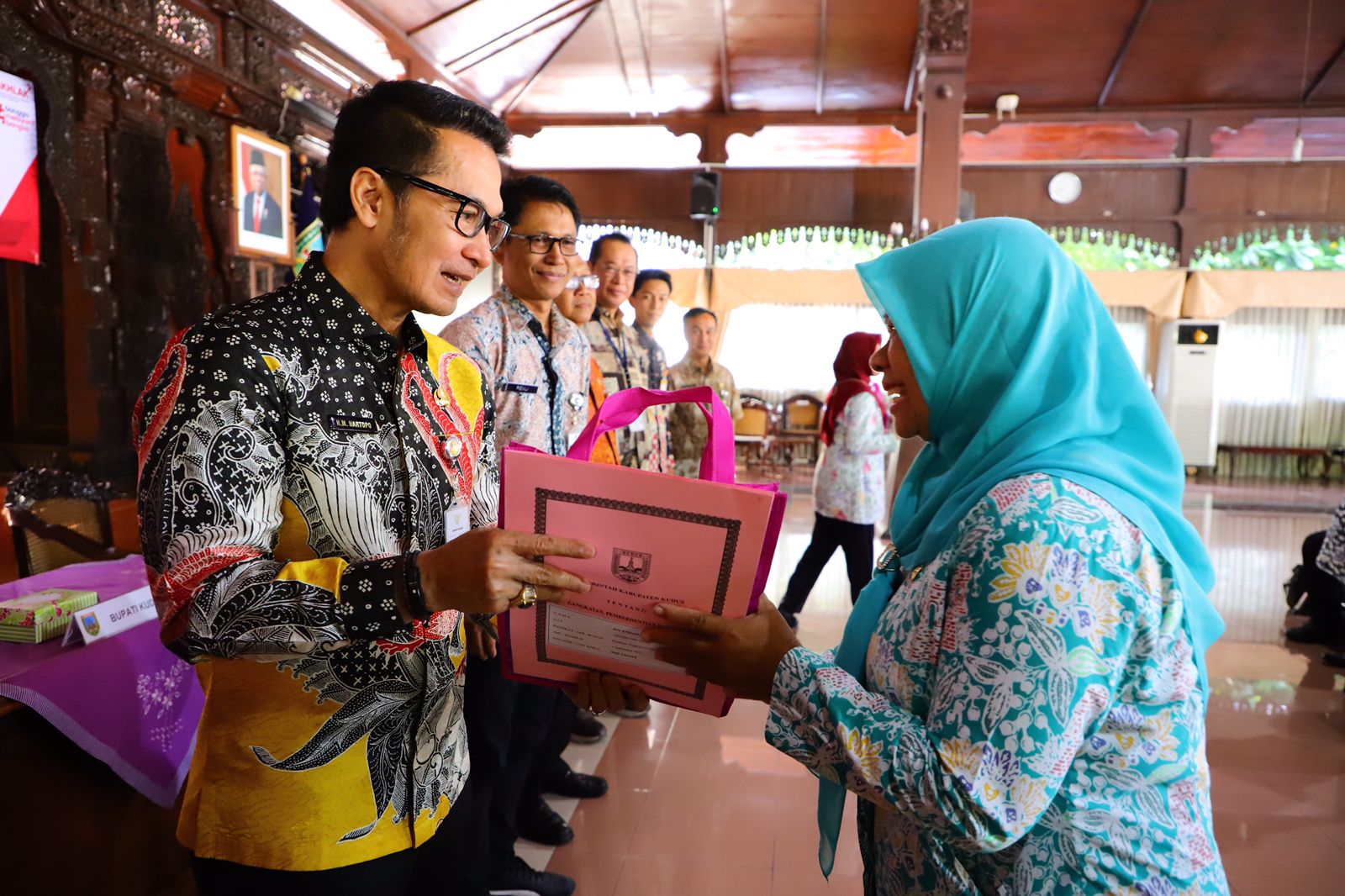 Apresiasi Kinerja Pensiunan, Bupati Hartopo : Terima Kasih atas Pengabdiannya