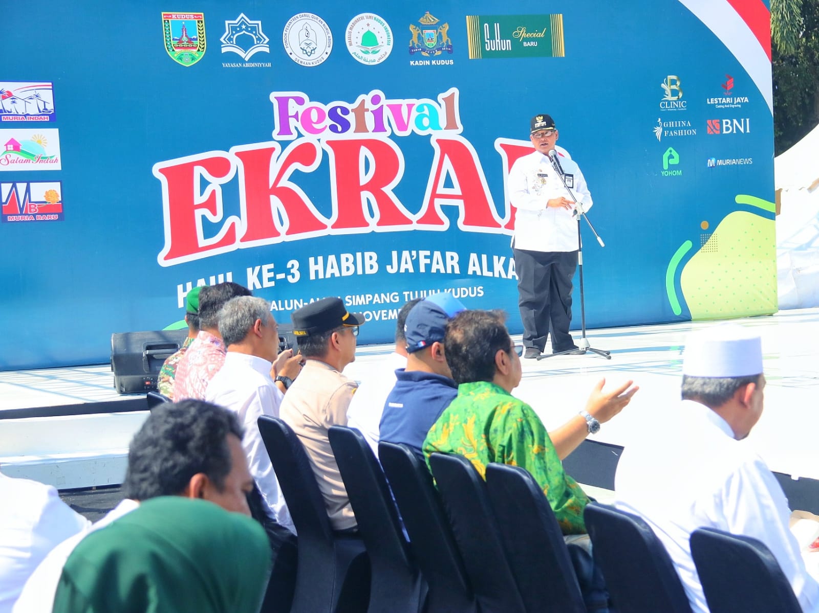 Pj. Bupati Kudus Apresiasi Festival Ekraf Dalam Rangka Haul Habib Ja'far Al-Kaff