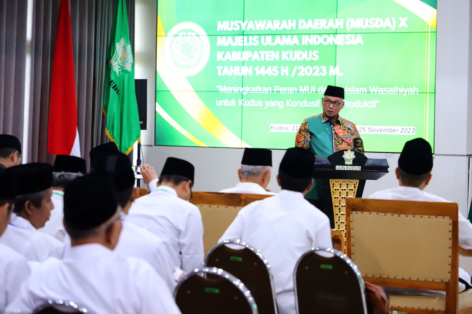 Pj. Bupati : Ulama Layaknya Orang Tua, Membimbing agar Kudus Tetap Religius