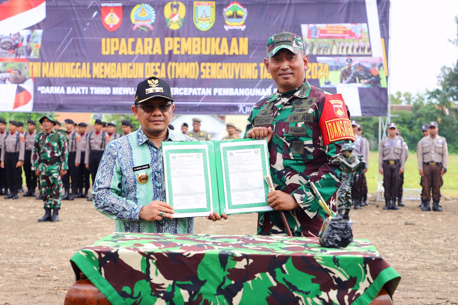 Pj. Bupati Sebut Program TMMD Bentuk Gotong Royong Sejahterakan Masyarakat