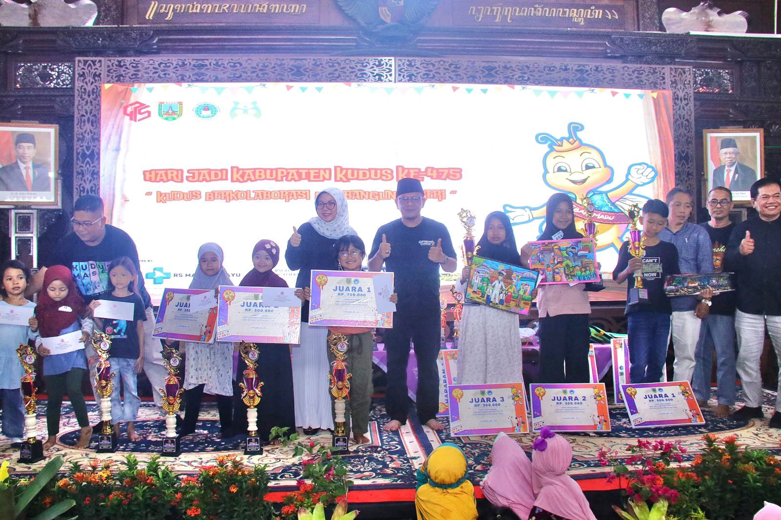 Ratusan Anak Ikuti Lomba Mewarnai dan Menggambar Sambut Hari Jadi Kudus