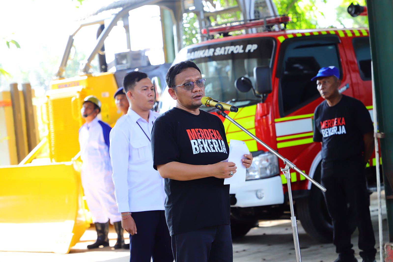 Pj Bupati : Alat Berat untuk Maksimalkan Penanganan Sampah di TP