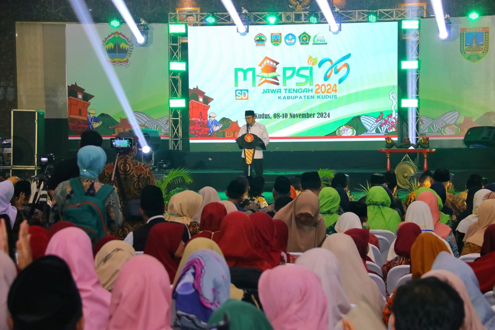 Pj Bupati Buka Lomba MAPSI SD ke-25 Tingkat Provinsi Jateng