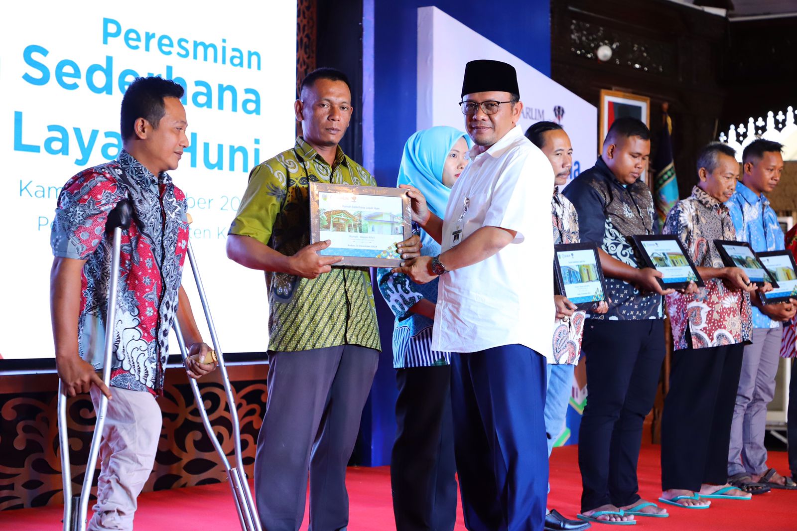 Hasil Kerja Sama CSR, 100 Rumah Sederhana Layak Huni Diserahkan 