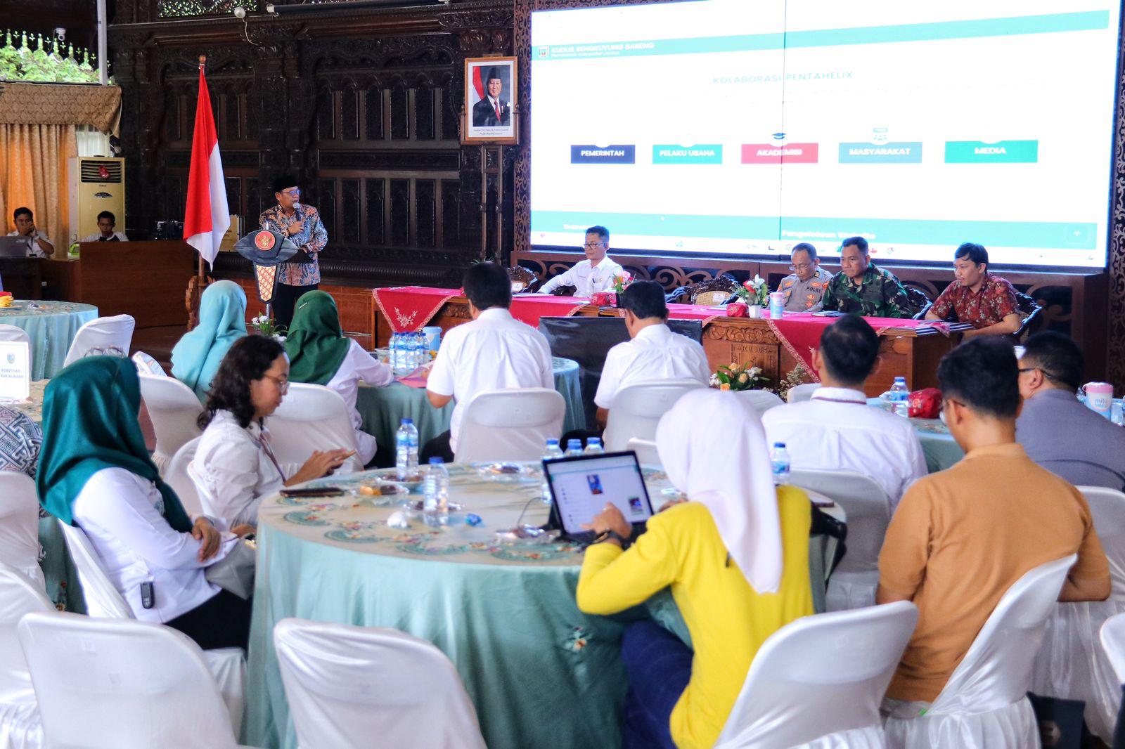 Pemerintah Kabupaten Kudus Gelar High Level Meeting: Kolaborasi Strategis Menuju Pembangunan Berkelanjutan Tahun 2025