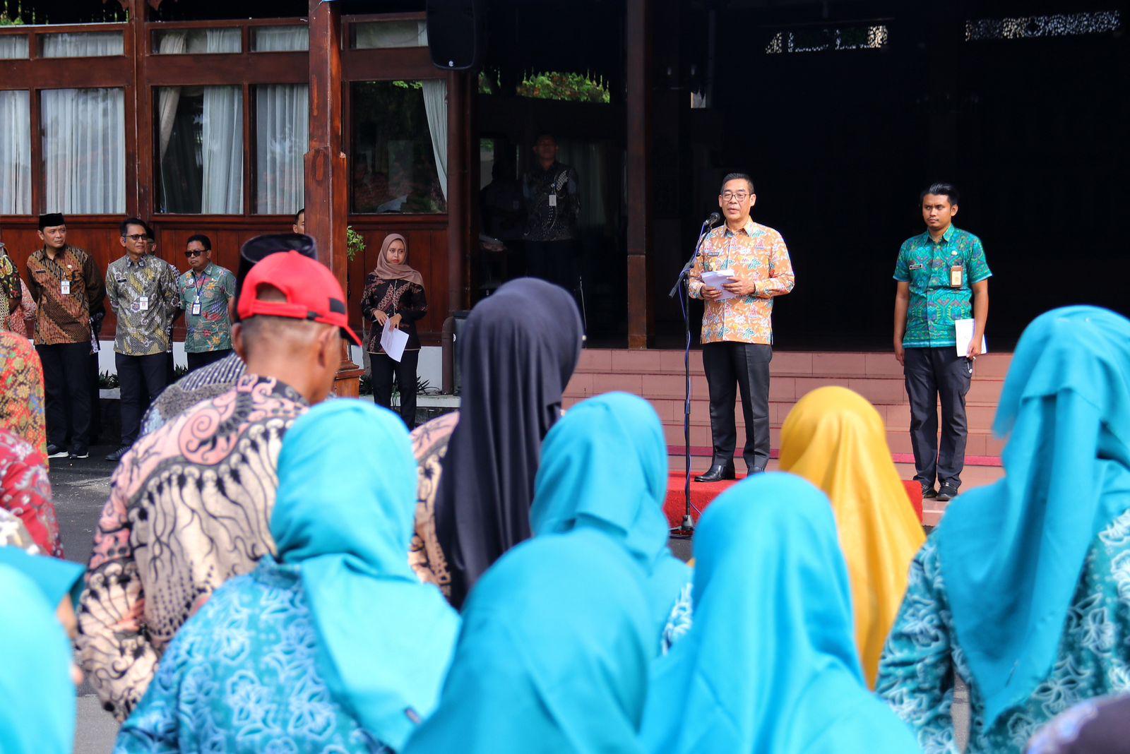 Desa sebagai Ujung Tombak Ketahanan Pangan: Penjabat Bupati Kudus Pimpin Apel Hari Desa