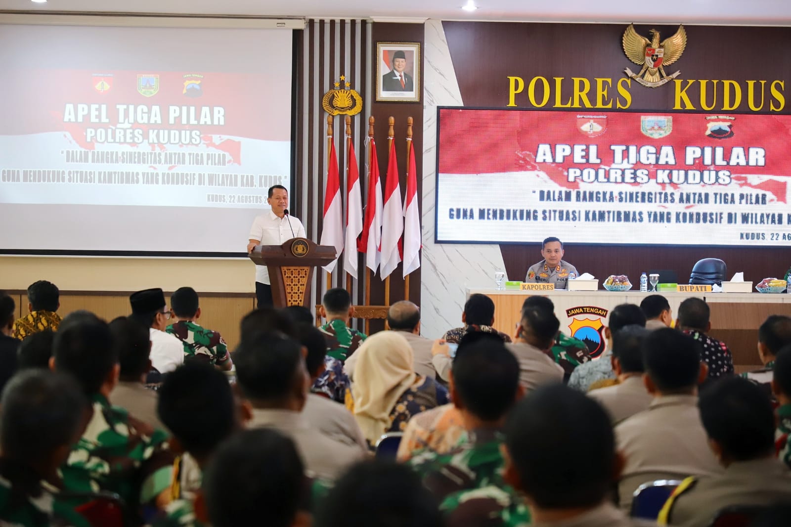 Apel Tiga Pilar, Bupati Kudus Tekankan Pentingnya Deteksi Dini dan Silaturahmi dengan Masyarakat