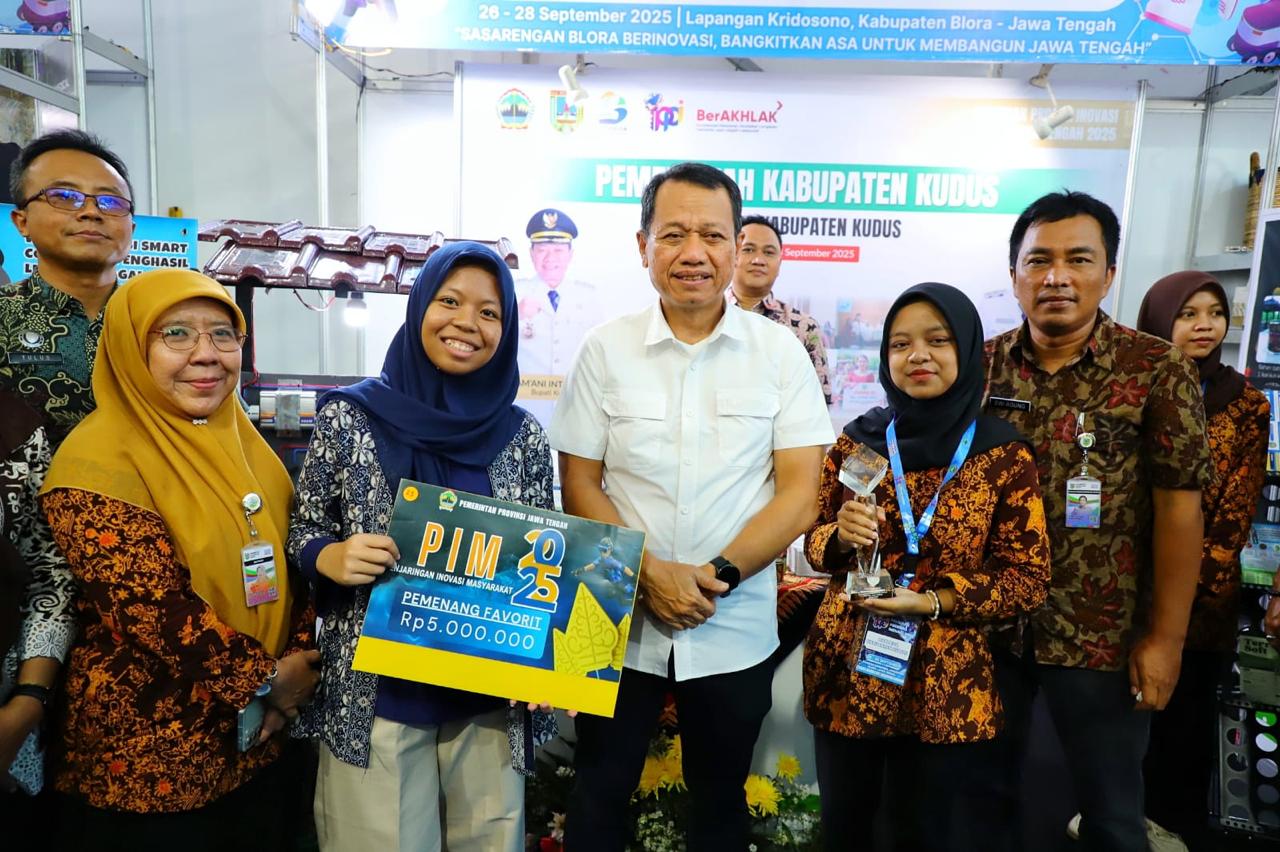 Kabupaten Kudus Raih Penghargaan Favorit pada Pameran Produk Inovasi Jateng 2025