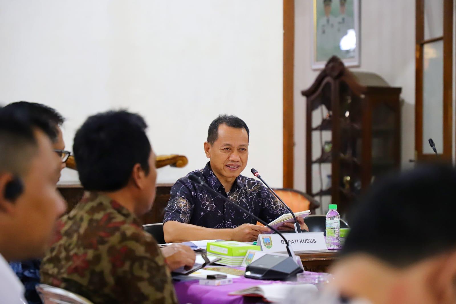 Pimpin Rakor MBG, Bupati Kudus: Bentuk Satgas dan Siapkan SOP