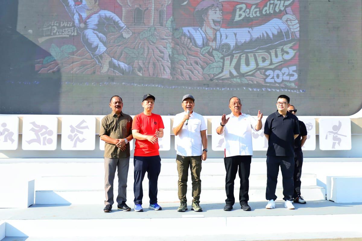 Bupati Kudus Siap Sukseskan PON Bela Diri 2025
