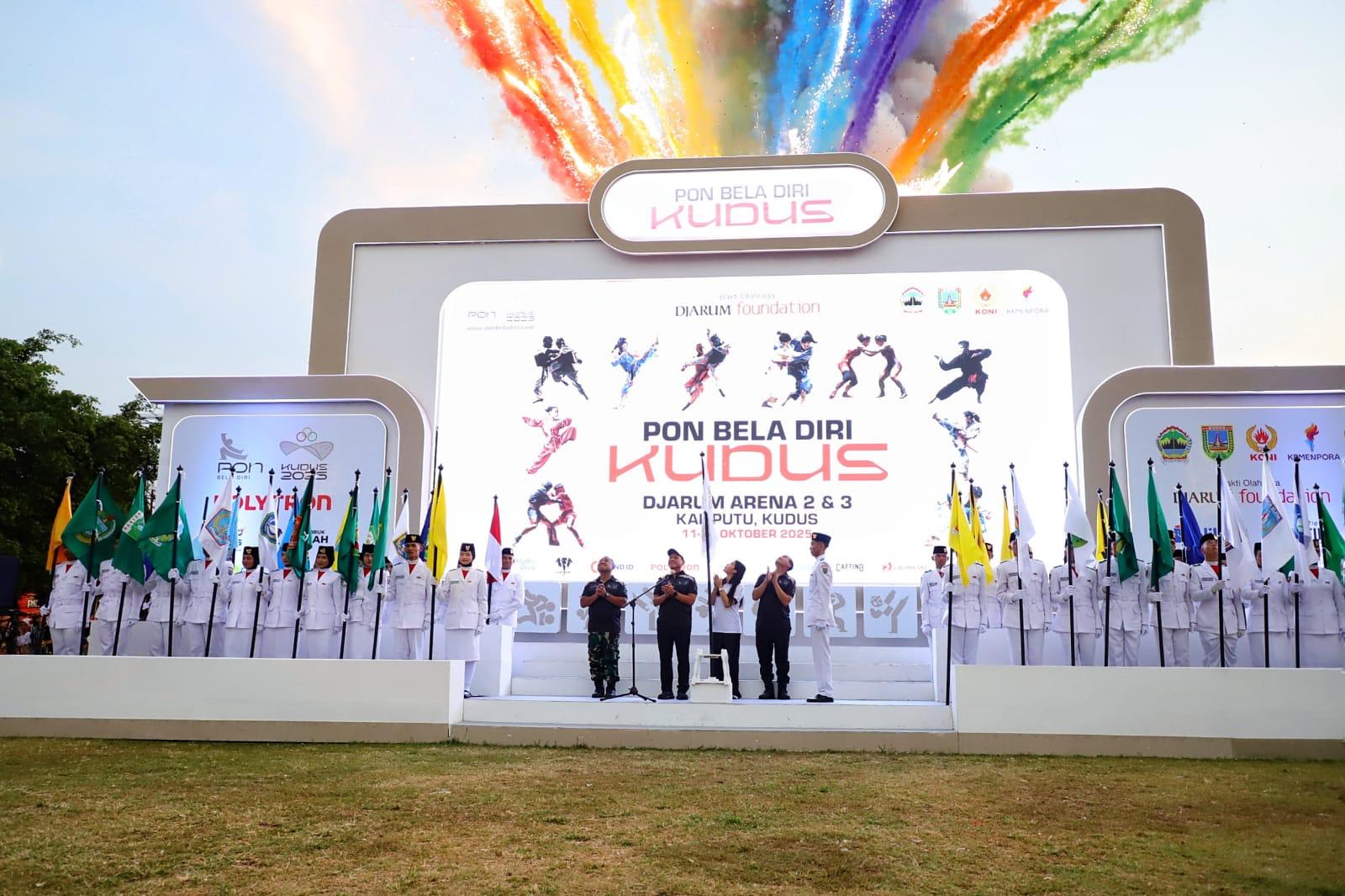 Bupati Sam’ani Buka PON Bela Diri 2025 Kudus, Jadi Momentum Penguatan Sport Tourism Nasional