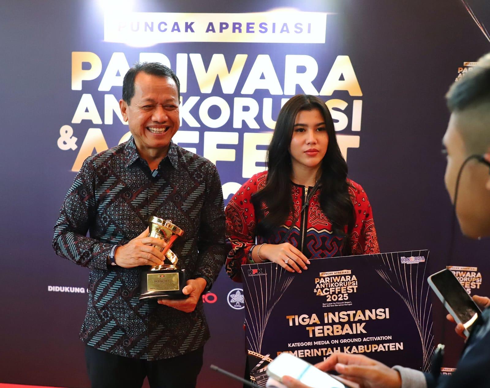 Gaungkan Antikorupsi, Pemkab Kudus Raih Penghargaan dari KPK RI