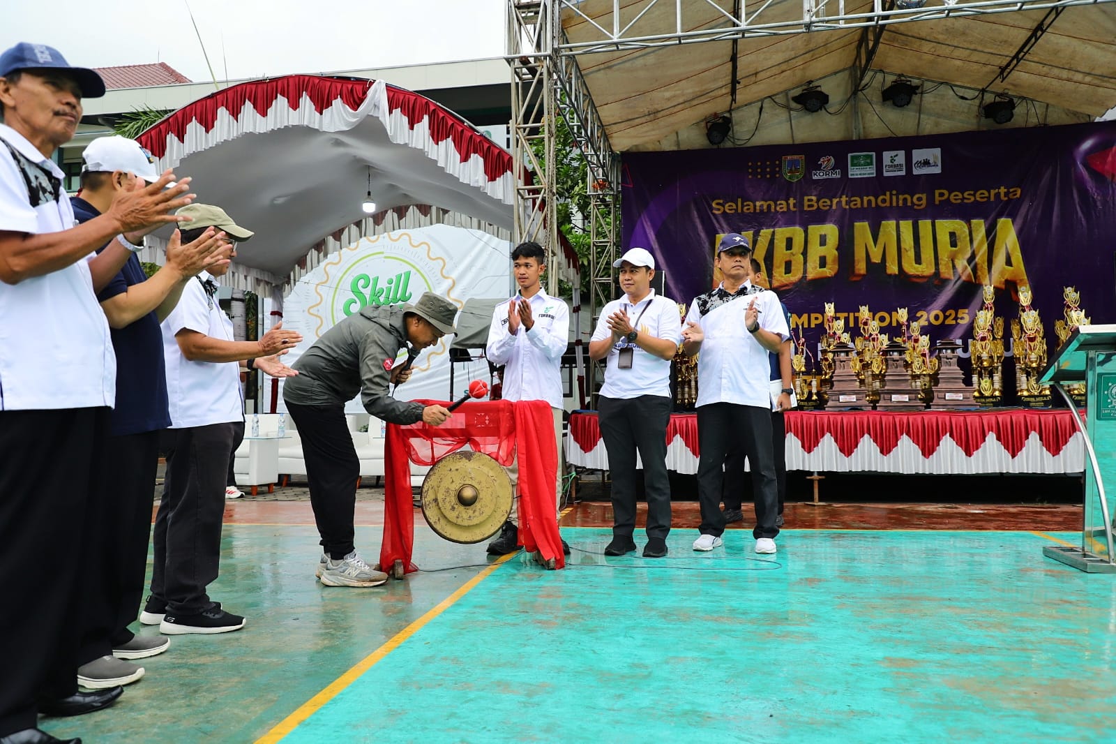 Bupati Sam’ani Tanamkan Disiplin Generasi Muda di LKBB Muria Competition 2025