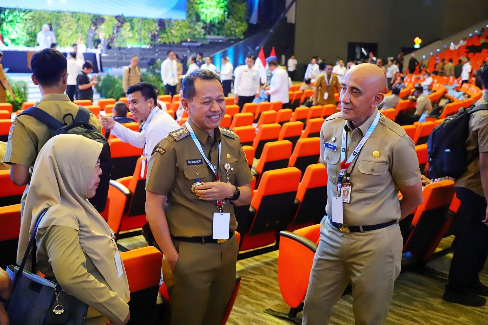 Perkuat Sinergi dan Kolaborasi, Bupati dan Wakil Bupati Kudus Hadiri Rakornas Pemerintah Pusat dan Daerah 2026