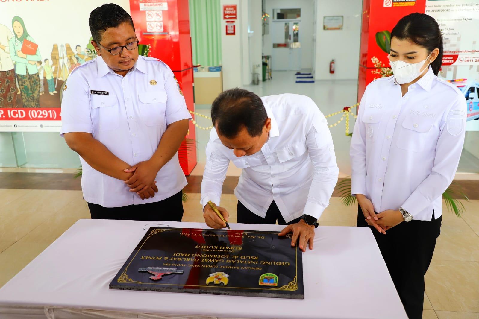 Bupati Sam’ani Resmikan Gedung IGD PONEK dan Stroke-Onkologi, Perkuat Layanan Kesehatan Komprehensif di Kudus