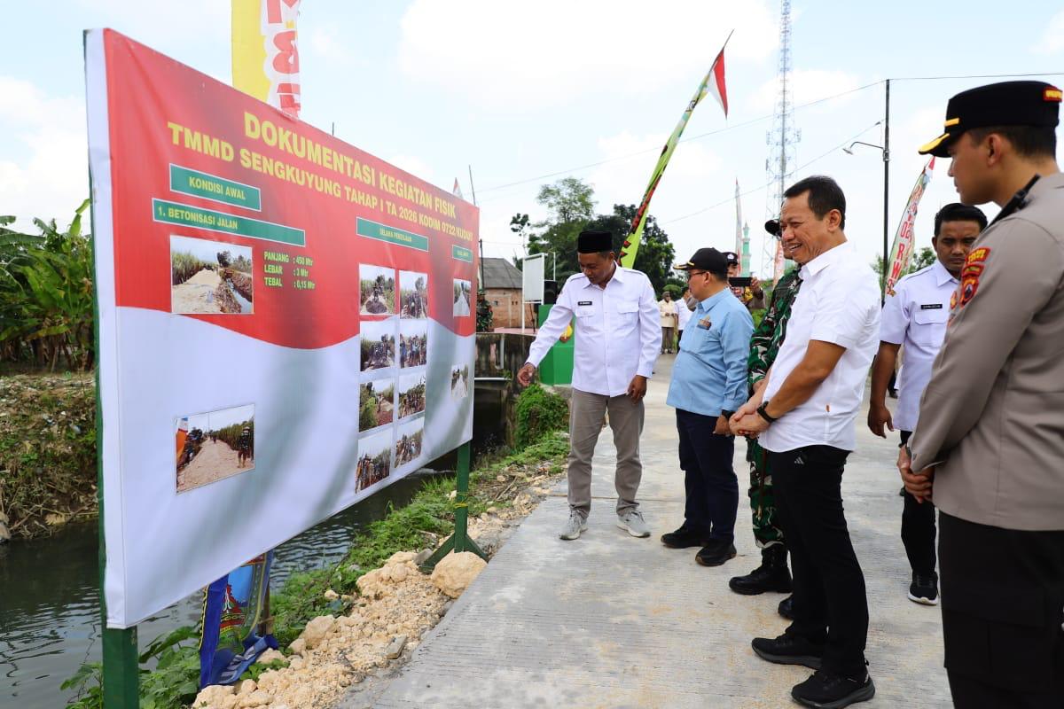 Bupati Kudus Apresiasi TMMD, Percepat Pembangunan Desa